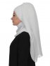 Diana Offwhite Praktisk Hijab Sjal Ayse Turban 326207e