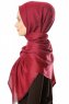 Ece - Mörk Fuchsia Pashmina Hijab