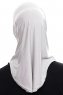 Elif - Ljusgrå Sport Hijab - Ecardin