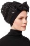 Enfleda - Svart & Svart Turban
