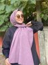 Ermina - Lila Bomull Hijab - Mirach