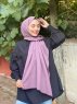Ermina - Lila Bomull Hijab - Mirach