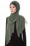 Evren - Khaki Chiffon Hijab