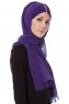 Evren - Lila Chiffon Hijab