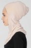 Filiz Beige XL Ninja Hijab Underslöja Ecardin 200711c