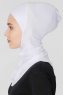 Filiz Vit XL Ninja Hijab Underslöja Ecardin 200702c