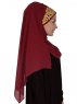 Gina Bordeaux Praktisk One-Piece Hijab Ayse Turban 324107-2