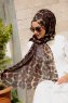 Gizala - Leopard Mönstrad Hijab - Sal Evi