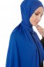 Hande - Blå Bomull Hijab - Gülsoy