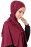 Hande - Cherry Bomull Hijab - Gülsoy