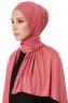 Hande - Gammelrosa Bomull Hijab - Gülsoy