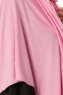 Hande - Rosa Bomull Hijab - Gülsoy