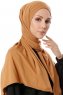 Hande - Tegelröd Bomull Hijab - Gülsoy