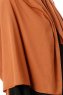 Hande - Terracotta Bomull Hijab - Gülsoy