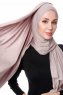 Hanfendy Ljus Taupe Praktisk One Piece Hijab Sjal 201710d