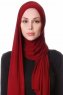 Hanfendy Mörk Bordeaux Praktisk One Piece Hijab Sjal 201749a