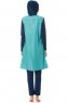 Hatice - Mint Burkini - Tesmay