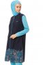 Hatice - Mörk Marinblå Burkini - Seamay