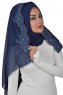 Helena - Marinblå Praktisk Hijab - Ayse Turban