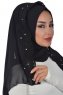 Helena - Svart Praktisk Hijab - Ayse Turban