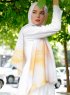 Houdah - Gul Mönstrad Hijab - Sal Evi