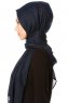 Huriye - Marinblå Hijab - Özsoy