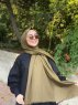 Jaeda - Khaki Bomull Hijab - Mirach