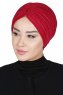 Jill - Bordeaux Bomull Turban - Ayse Turban