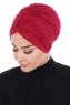 Jill - Bordeaux Bomull Turban - Ayse Turban