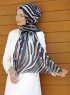 Dounia - Mönstrad Hijab