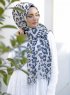 Dounia - Brun Mönstrad Hijab