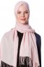 Kadri - Gammelrosa Hijab Med Pärlor - Özsoy