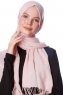 Kadri - Gammelrosa Hijab Med Pärlor - Özsoy