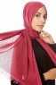Lalam - Mörk Fuchsia Hijab - Özsoy
