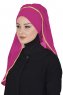 Louise - Fuchsia Praktisk Hijab - Ayse Turban