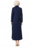 Lylah - Marinblå Abaya - Miss Cazibe