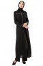 Lylah - Svart Abaya - Miss Cazibe