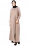 Lylah - Taupe Abaya - Miss Cazibe