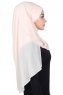Malin - Beige Praktisk Chiffon Hijab