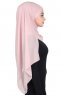 Malin - Gammelrosa Praktisk Chiffon Hijab