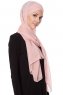 Mehtap - Gammelrosa Praktisk One Piece Chiffon Hijab