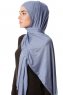 Melek - Indigo Premium Jersey Hijab - Ecardin