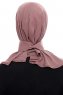 Narin - Rose Pink Praktisk One Piece Crepe Hijab