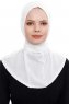 Narin - Vit Praktisk One Piece Crepe Hijab