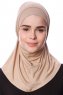Nehir - Beige 2-Piece Al Amira Hijab