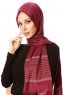 Nihal - Vinröd Hijab - Özsoy