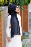 Nija - Svart Mönstrad Hijab - Sal Evi