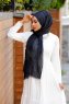 Nija - Svart Mönstrad Hijab - Sal Evi