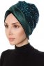 Nurten - Mörkgrön Turban