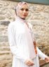 Pariza - Brun Blad Mönstrad Hijab